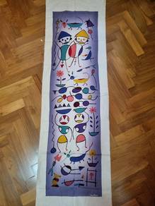 Abstract Art Painting on Fabric