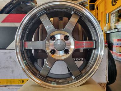 New 16 TE37 SL Rim Yaris City Vios Jazz Almera