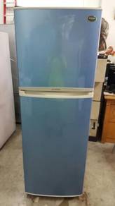 Ice Fridge Samsung Refrigerator Peti Ais Blue Ice