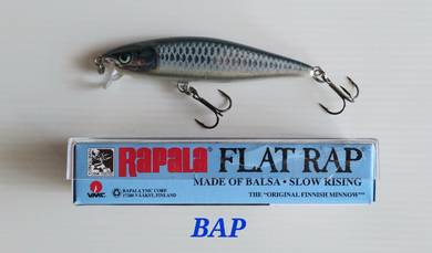 Rapala Flat Rap 8cm BAP Fishing Lure