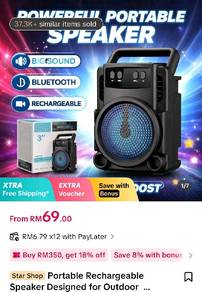 portable speaker Bluetooth