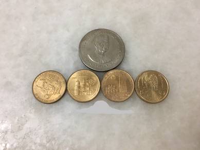 Malaysia Commemorative RM5 coins set