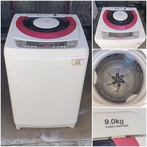 Toshiba auto washer washing machine mesin basuh 9k