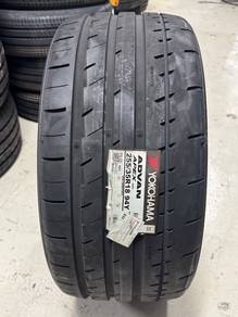 Tayar baru 255 35 18 Yokohama advan apex new tyre