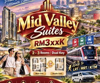 Condominium For Sale in Mid Valley City,KUL