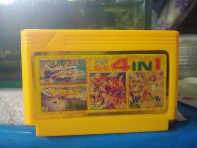 Yellow 4-in-1 Video Game