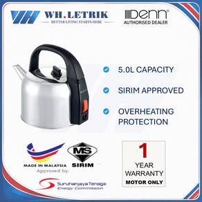 Denn 5.0 Electric Kettle (Stainless Steel)