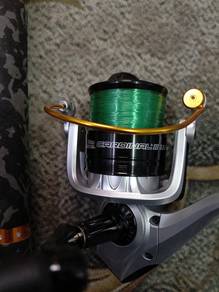 Set combo rod heavy dan spinning reel