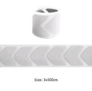 6x100cm silver reflective tape patches sticker 