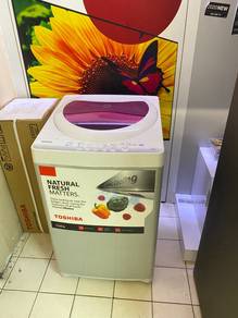 TOSHIBA 7.2kg Washing Machine 6seP2n   terpakai