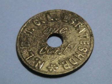 1 Sen British North Borneo New Labuan (NLBTCL)