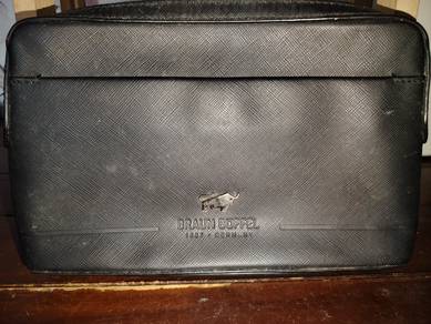 Braun Buffle Clutch - size 25cm