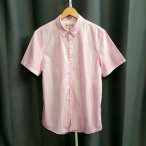 Guess Dillon Slim Fit Pink Shirt