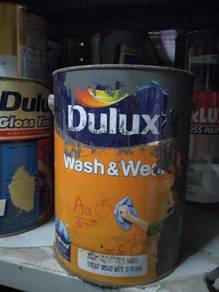 5L Dulux wash & wear interior paint(orchid white)