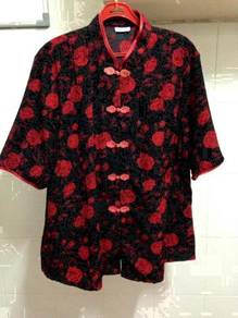 Chinese Style Blouse - Hand Made Buttons
