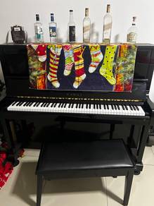 Kawai KU-1D upright piano with bench