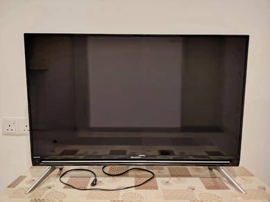 36" Sharp Tv & Table Forsale.