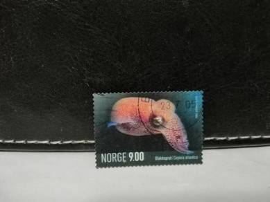 2004 Norway Stamp Cuttlefish