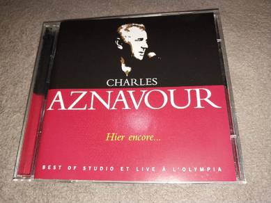CD Charles Aznavour - Hier Encore - 2CD