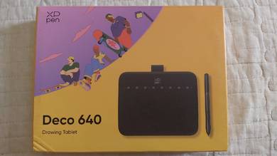 XPpen Deco 640 Graphic Drawing Tablet (use once)