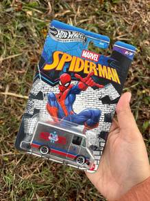 Hotwheels Spiderman Silver Series