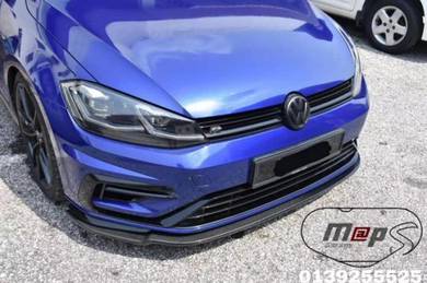Vw golf mk7.5 golf r carbon front lip