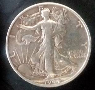 Collectible US Coin 1944-D Walking Liberty Silver