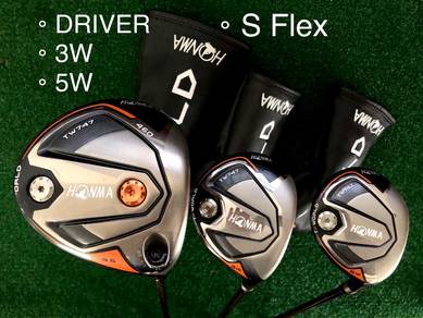 HONMA TW747 DRiVER /  3 & 5 WOOD + HC 🇯🇵 IGT GOLF