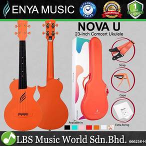 Enya Nova U 23 Inch Carbon Fiber Concert Ukulele O