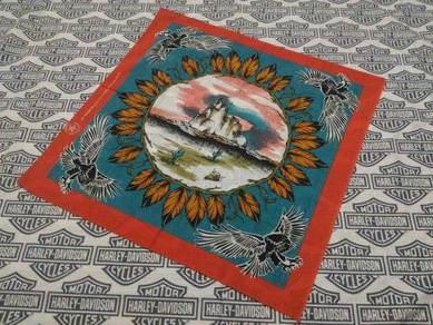 Vintage SPRINGS IND. Bandana MADE IN U.S.A