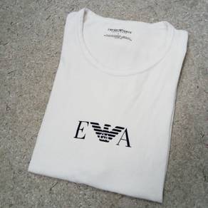 Emporio ArmaniCrew Neck Short Sleeve T-shirt White