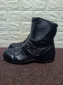 Uk10 Alpinestars leather motorcycle boots
