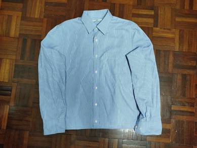 Uniqlo Boxy Striped Shirt / Uniqlo Boxy Kemeja