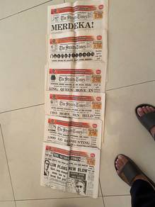 The Straits Times Merdeka Day chronicles
