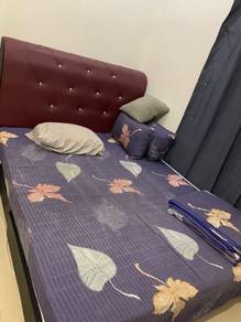 Katil + Tilam + Bantal + Cadar + Selimut
