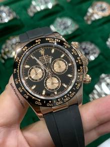 Rolex Daytona 18k Rose Gold Oysteflex 116515LN