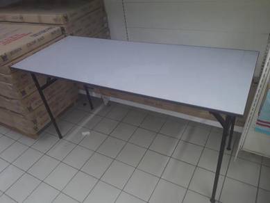 Meja lipat kaki besi 4x2 kaki baru