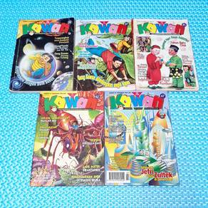 Vintage 90s Komik Kawan No. 37, 39, 41, 42, 47