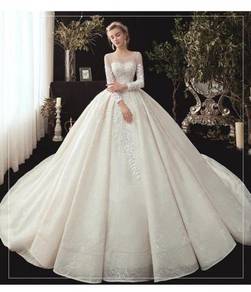 Cream Wedding bridal dress gown plus size RB1692