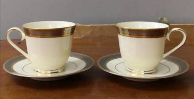 Cawan piring noritake contrella cup saucer 2