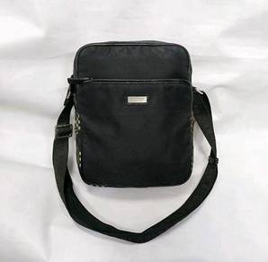 Burberry Burberry Black Label Check Crossbody Bag