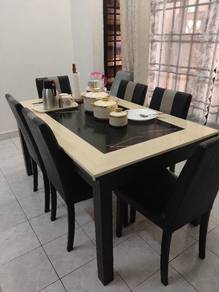 meja makan 6 seat