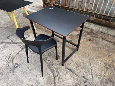 [Set] Meja Study Computer Table Desk + Chair Kerus