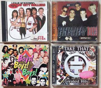 Dy CD Backstreet Boys B Bay City Rollers Take That