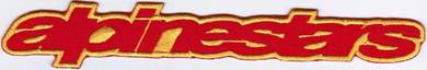 Alpinestars TL #YTR Motorcycle Car Racing Patch