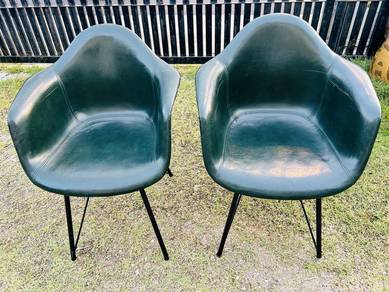 leather chair x2