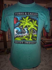 TURKS & CAICOS. WEST INDIES T-Shirt.