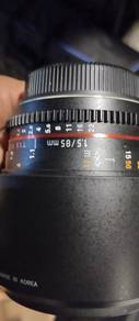 SAMYANG lens 35/50/85