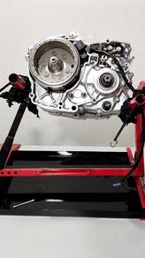 Motorcycle Engine Cover Sandblasting