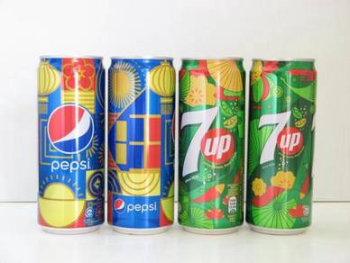 Pepsi Cola 7 Up 2018 CNY Limited Can